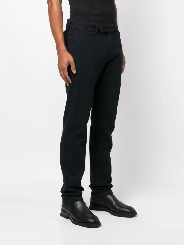 Massimo Alba straight-leg cotton-wool Trousers | Blue | FARFETCH SG