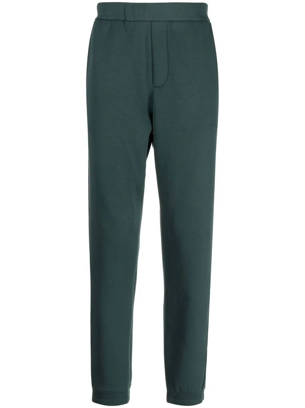 

Emporio Armani logo-tape track pants - Green