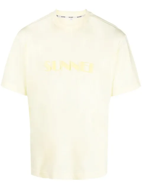 Sunnei playera con logo estampado