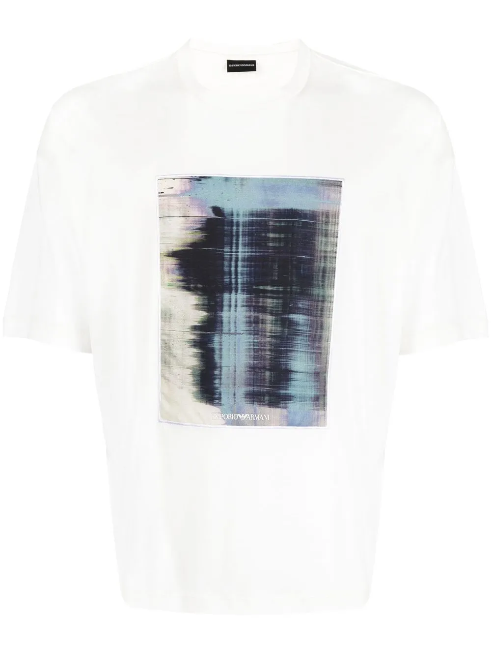 

Emporio Armani graphic-print short-sleeve T-shirt - White