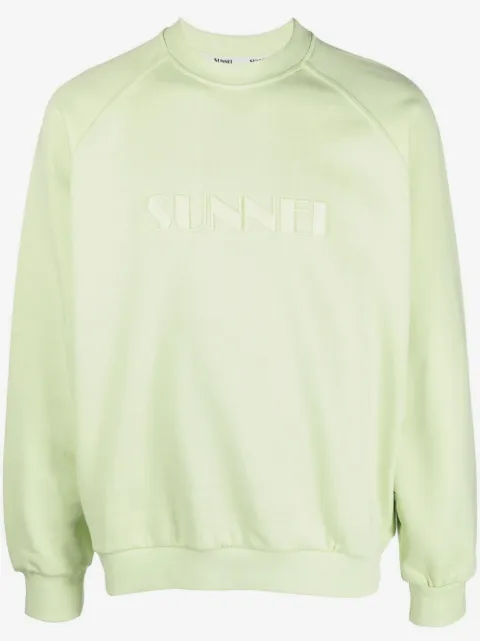 Sunnei embroidered-logo detail sweatshirt