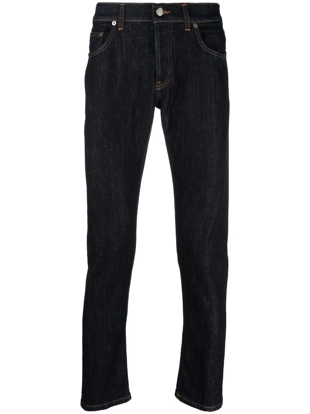 

DONDUP jeans slim con parche del logo - Azul