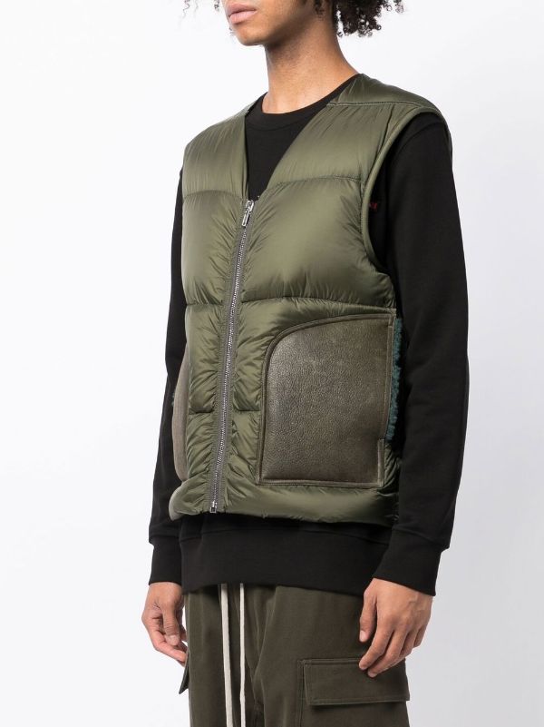 sleeveless down jacket