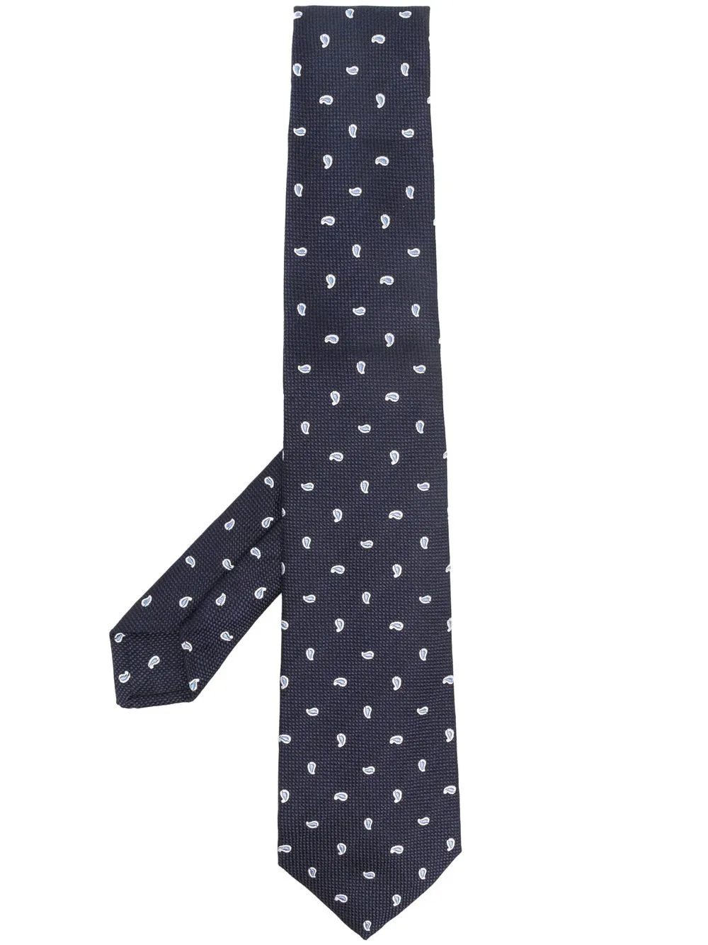 

Borrelli paisley jacquard tie - Blue