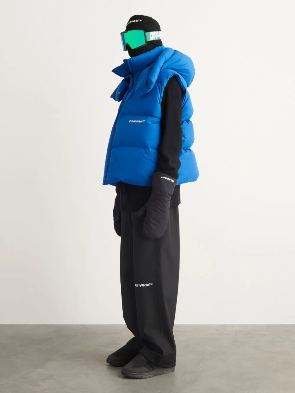 Bounce downfeather hooded jacket OffWhite™ Official Site