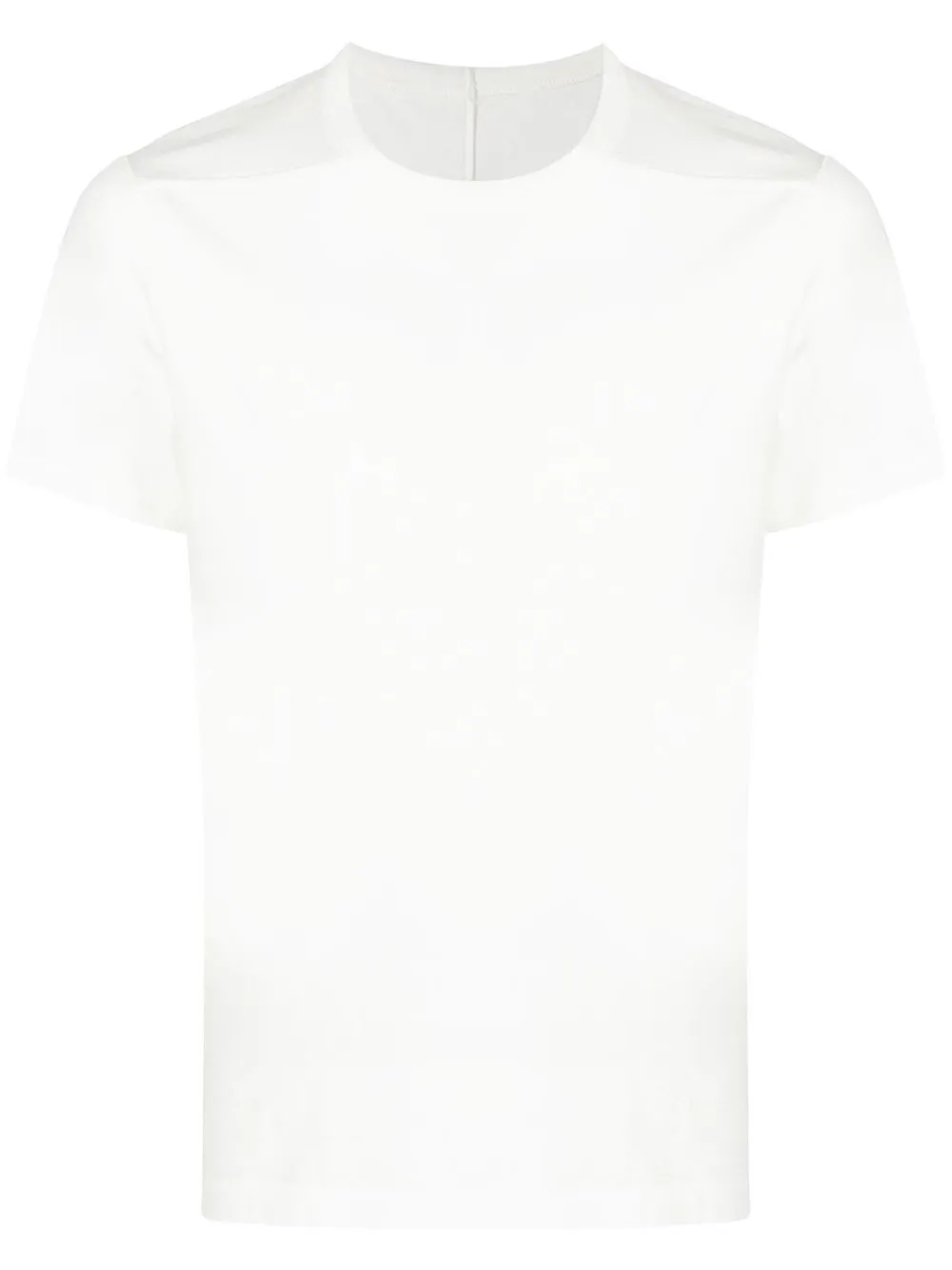 

Rick Owens playera manga corta con cuello redondo - Blanco