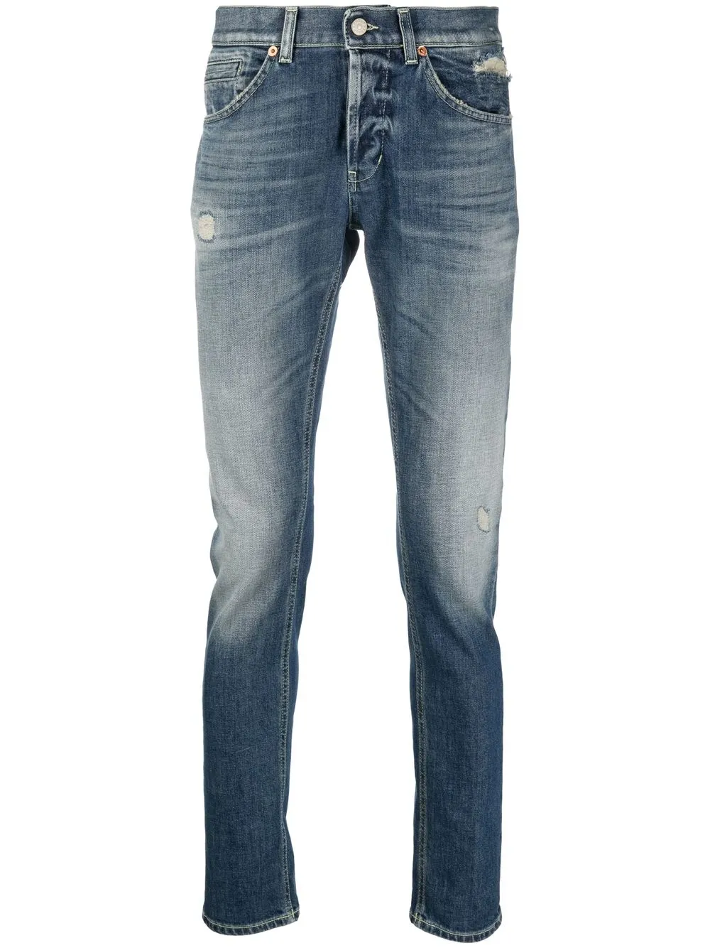 

DONDUP jeans con efecto deslavado - Azul