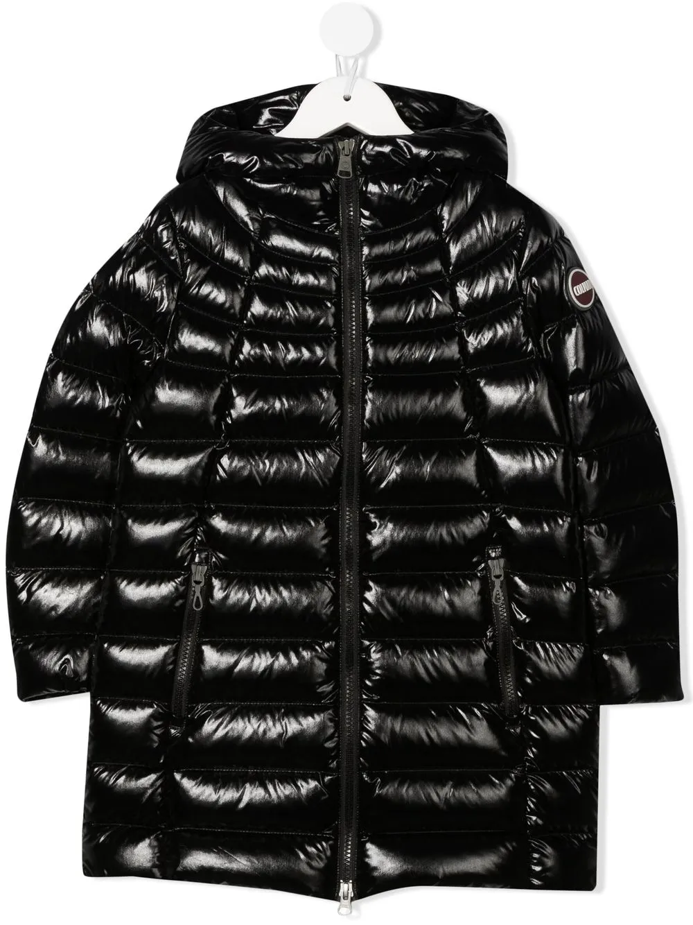 

Colmar Kids high-shine padded hooded coat - Black