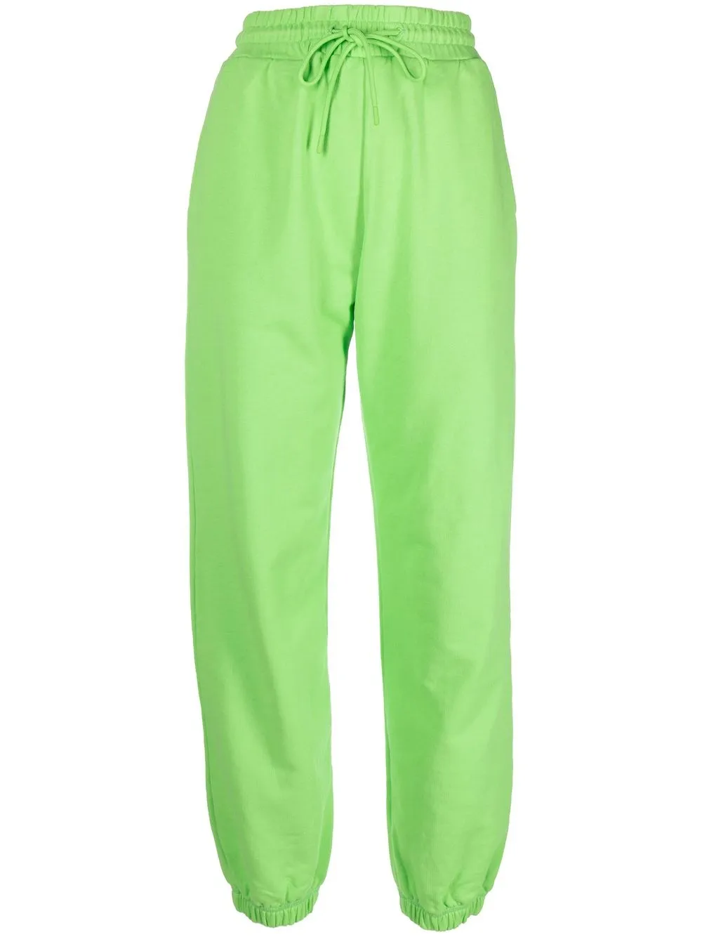 

MSGM pants con logo en grafiti - Verde