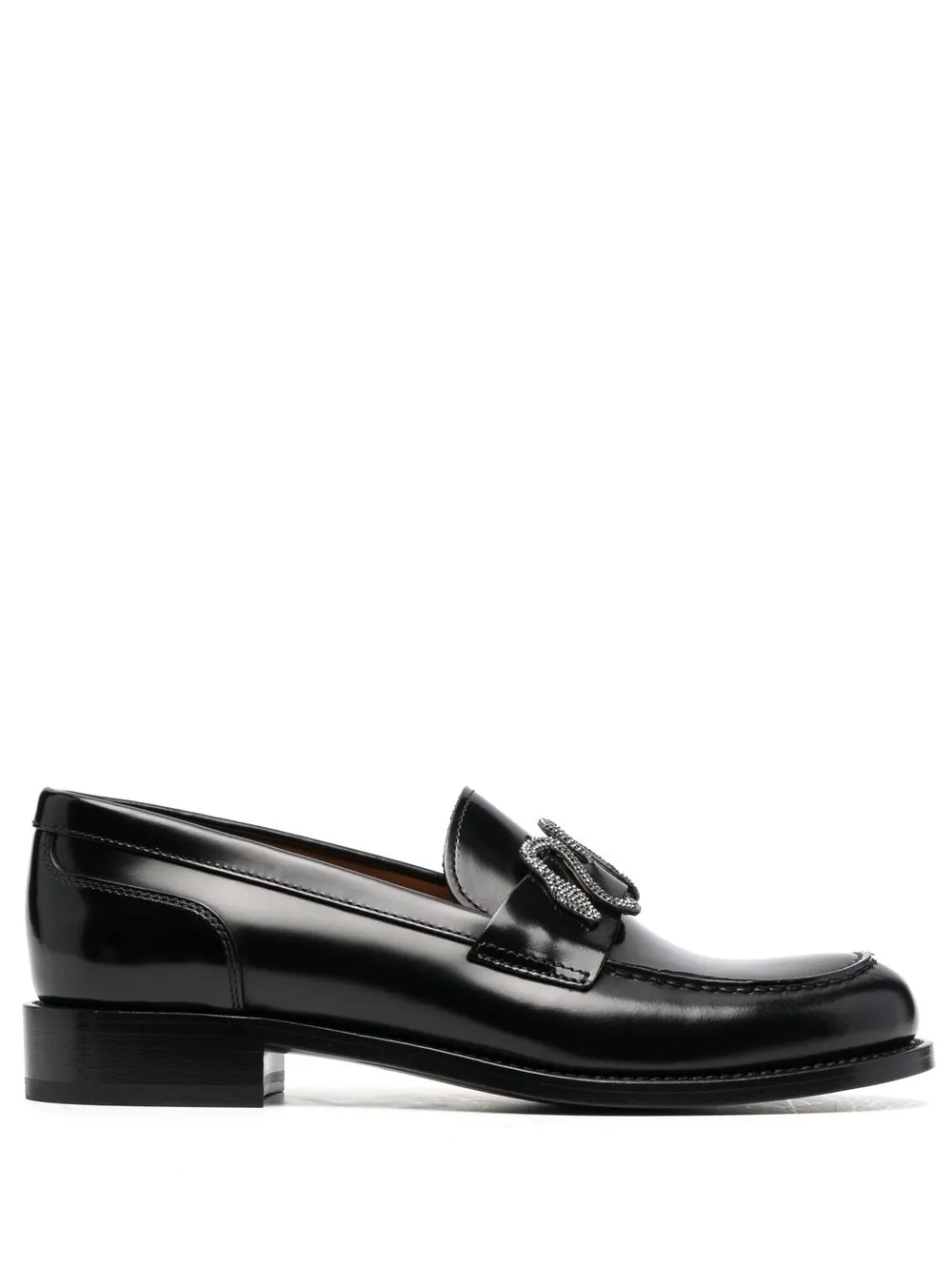 

René Caovilla mocasines Morgana - Negro