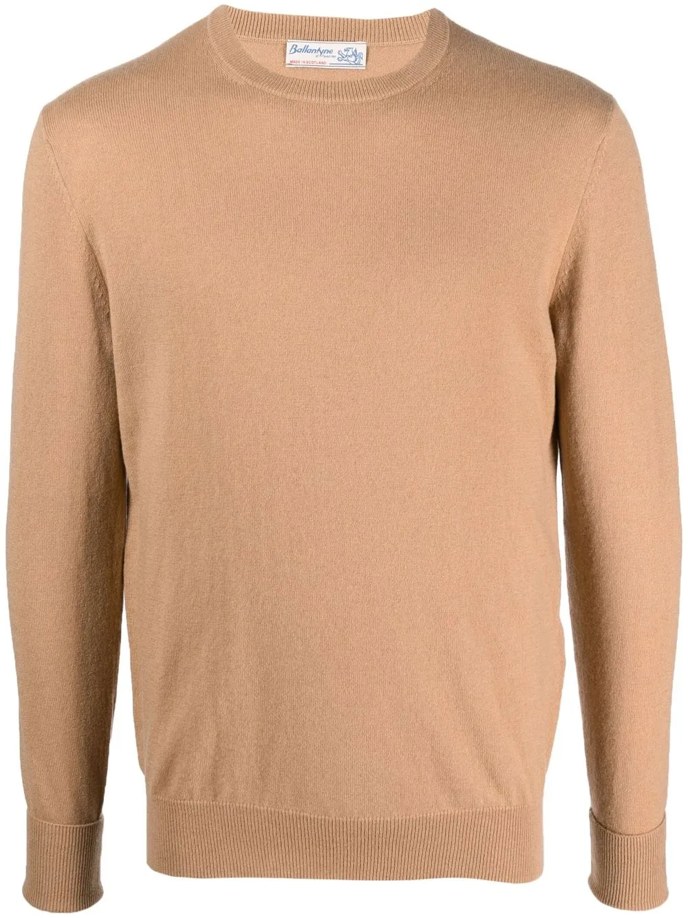 

Ballantyne crew neck cashmere jumper - Neutrals