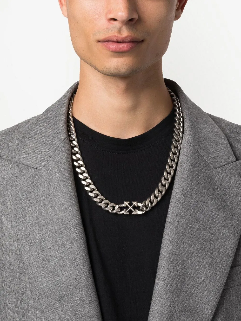 off white arrows necklace