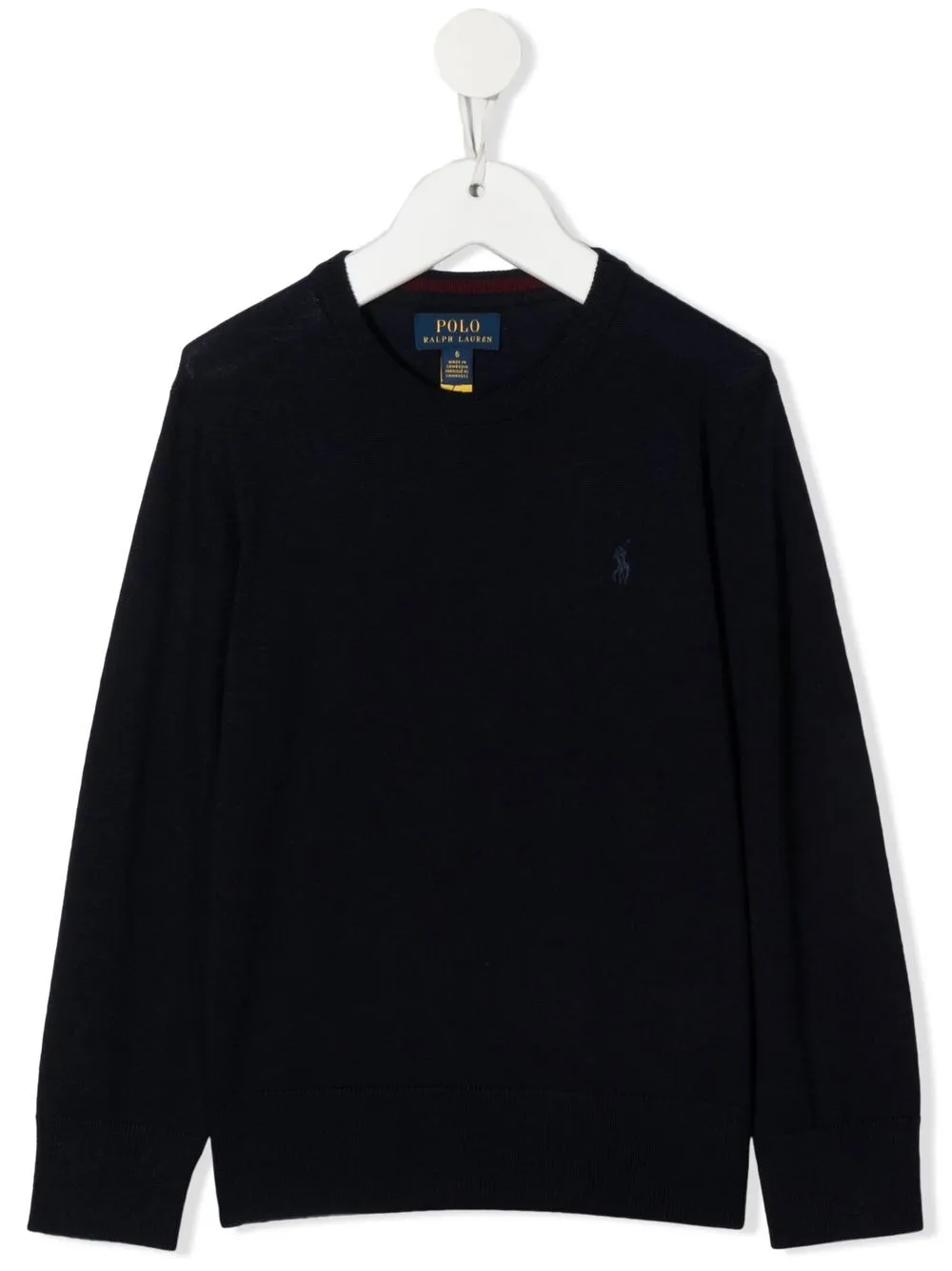 

Ralph Lauren Kids suéter tejido Polo Pony - Azul