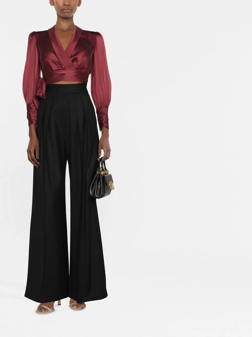 ZIMMERMANN Blouse met V-hals - Rood