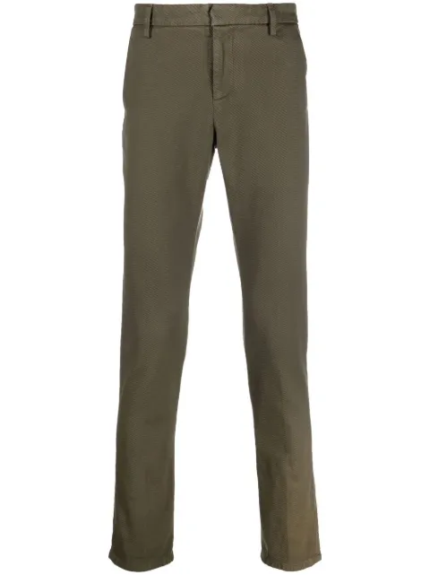 slim fit trousers