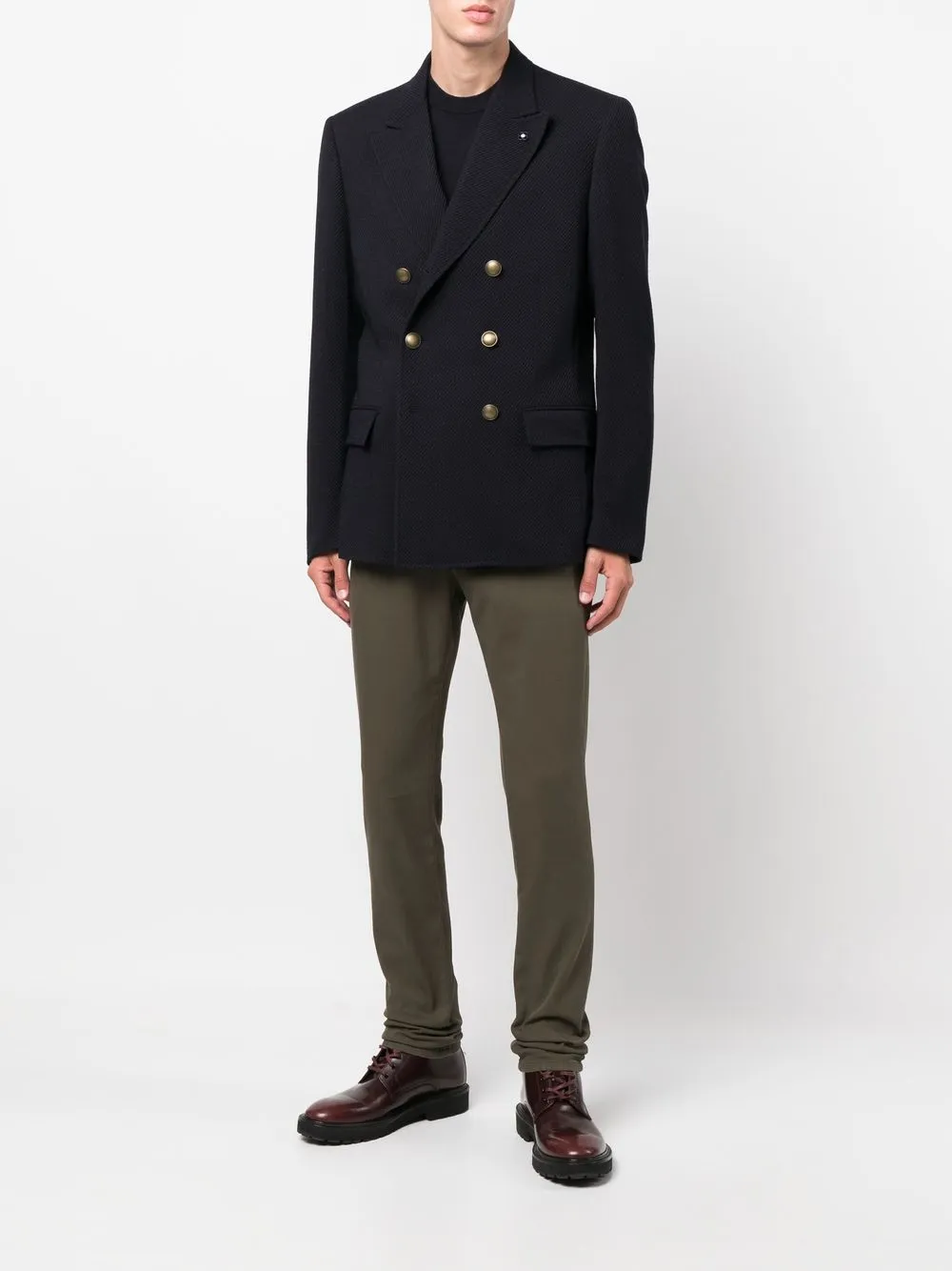 DONDUP Slim-fit broek - Groen
