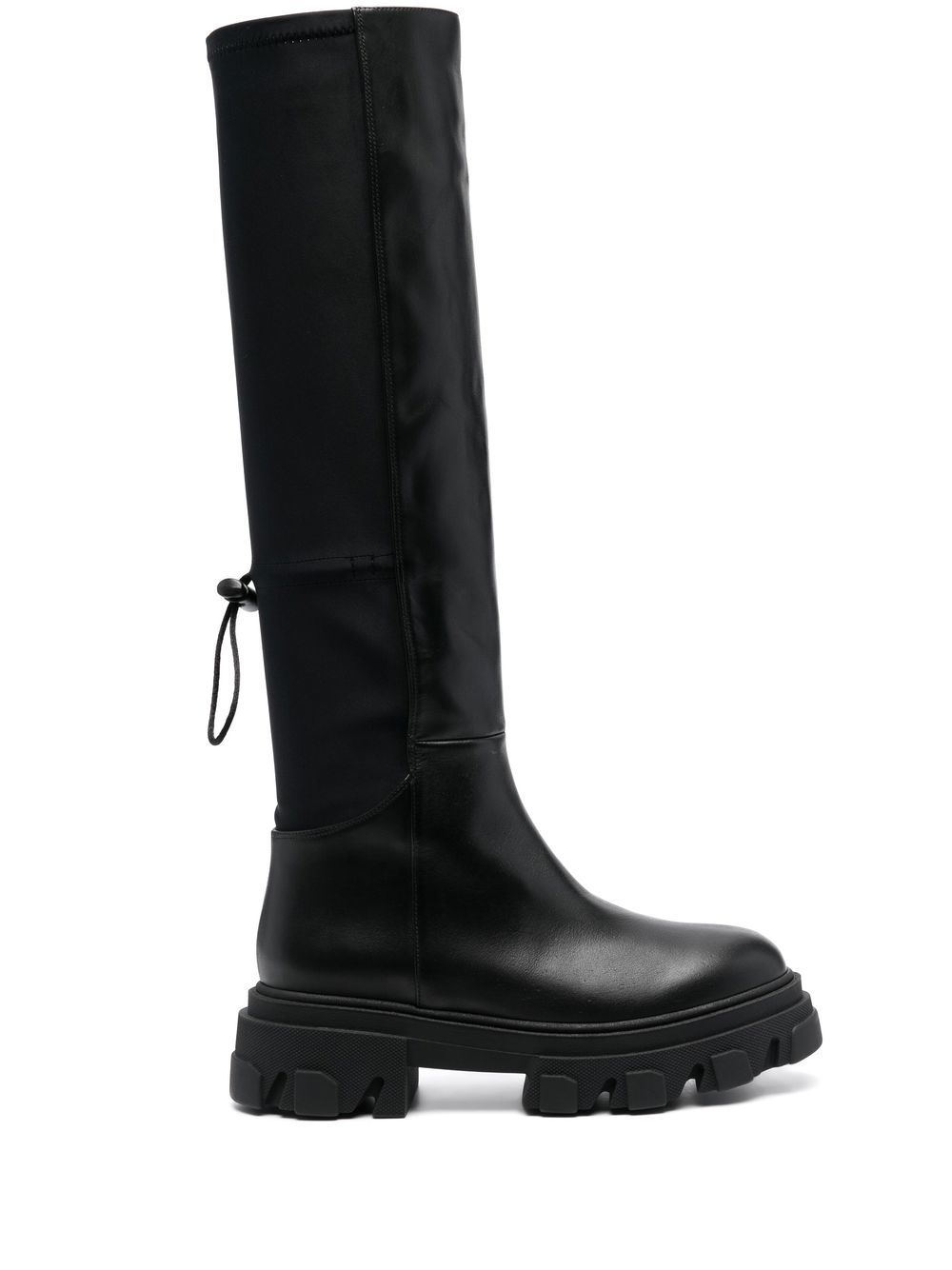 Gia Borghini Lug-sole Boots In Schwarz | ModeSens