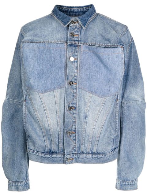 Natasha Zinko button-up denim jacket 