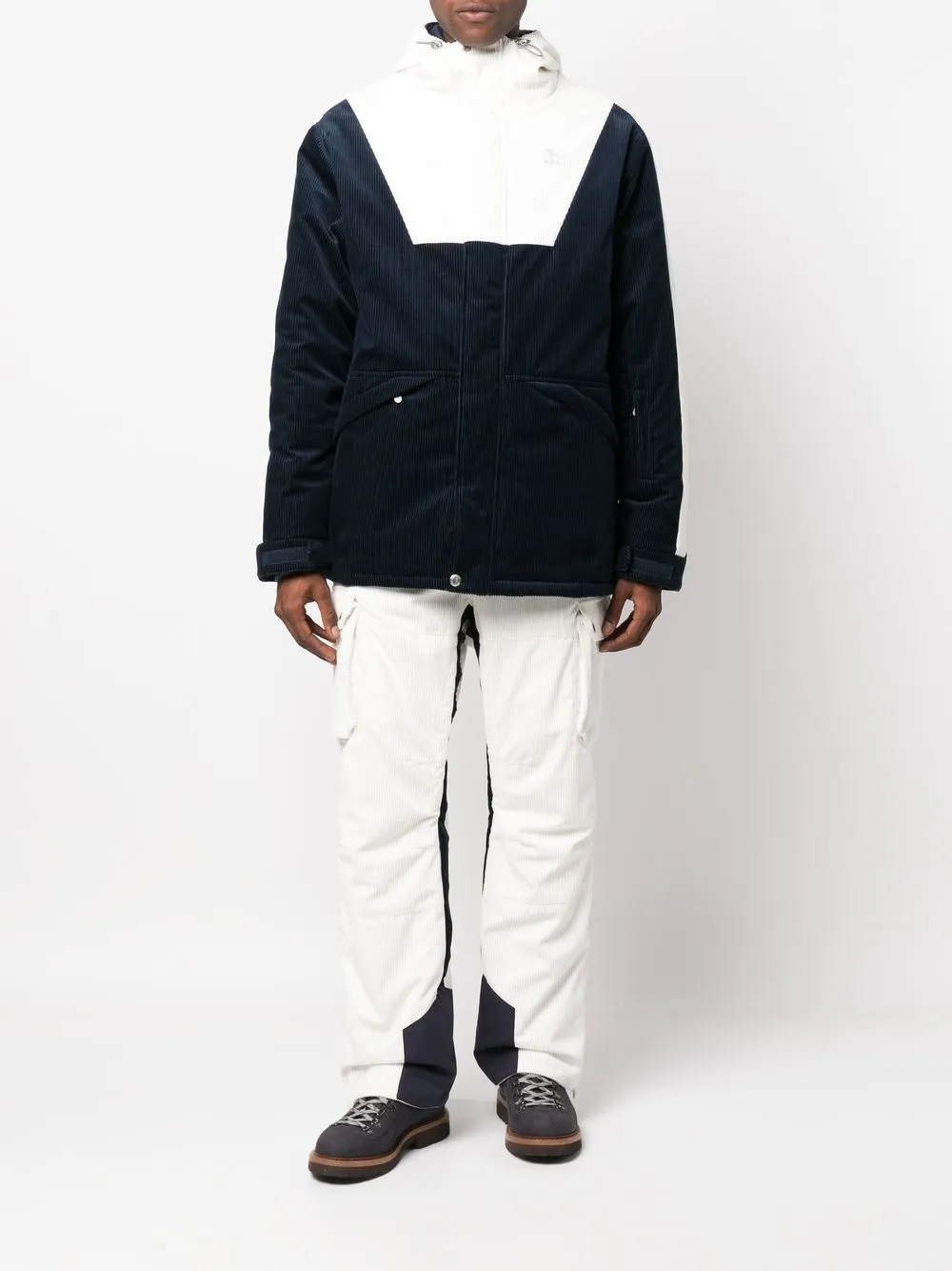 Brunello Cucinelli hooded corduroy jacket | Performance Track Jackets | Image 2