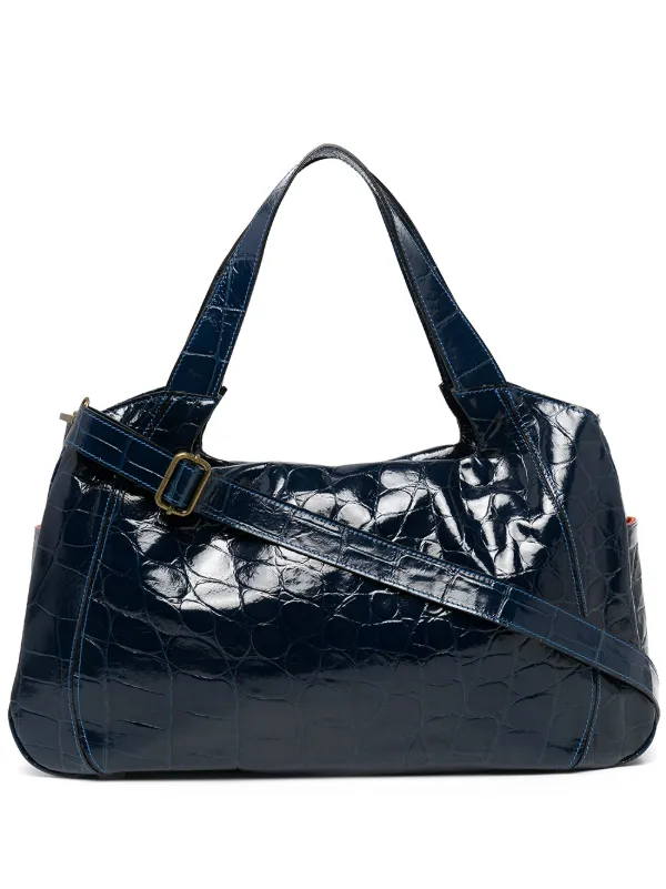 Madison.Maison Sac Lara Effet Peau De Crocodile Farfetch