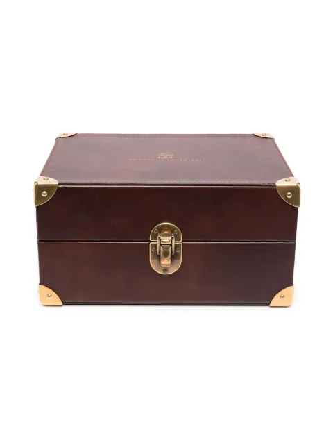 Brunello Cucinelli 8-piece leather watch box