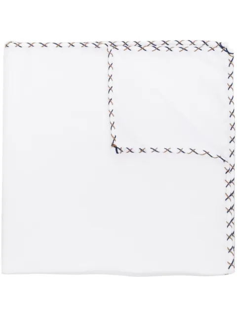 Brunello Cucinelli contrasting-edge trim handkerchief