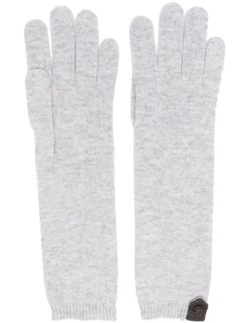 Brunello Cucinelli button-detail gloves