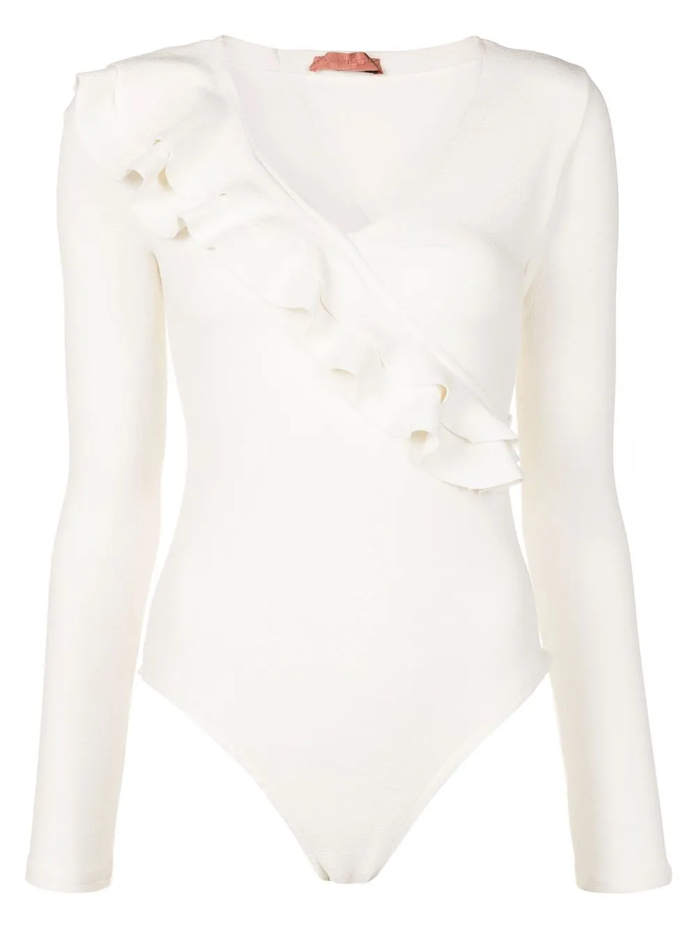 

Clube Bossa Korres long-sleeve one-peice - White