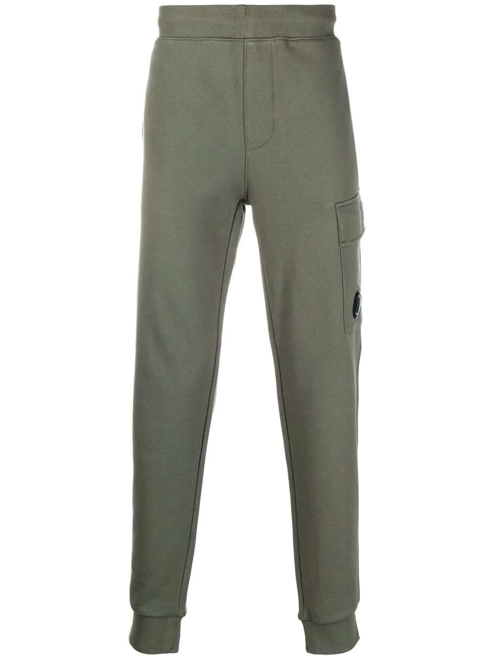 

C.P. Company pants con parche del logo - Verde