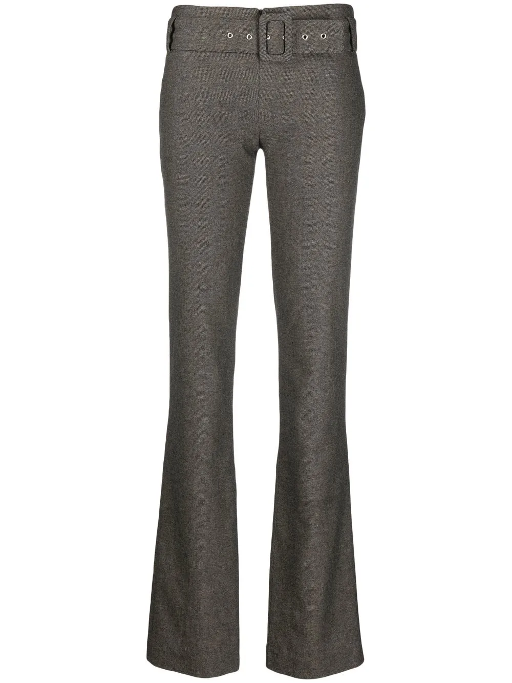 

Coperni belted flared trousers - Black