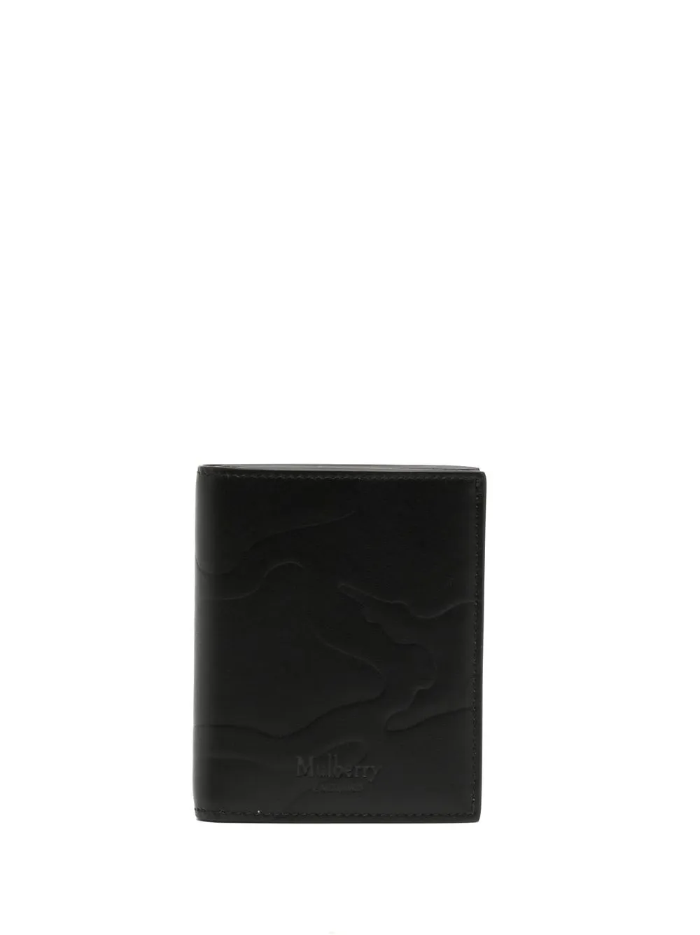 

Mulberry camo embossed tri-fold wallet - Black