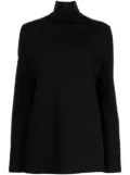 GIA STUDIOS high-neck jumper - Black