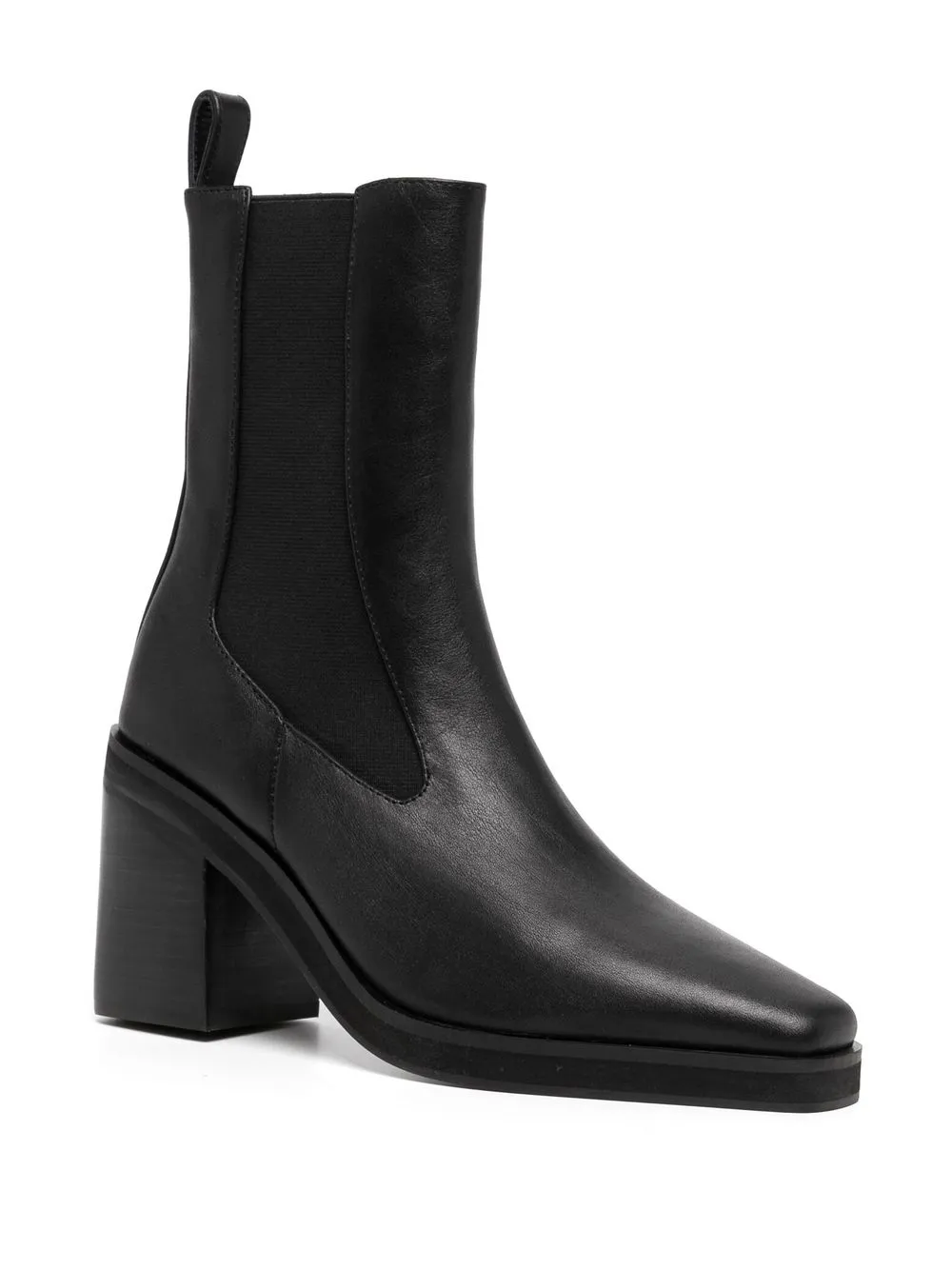 Senso Winnie Square-toe Ankle Boots In Black