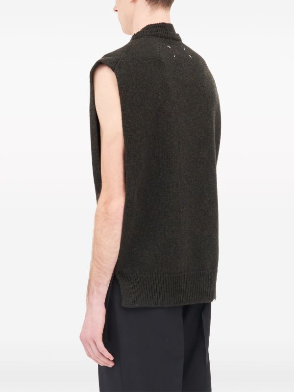 Maison Margiela Layered V-neck Vest - Farfetch