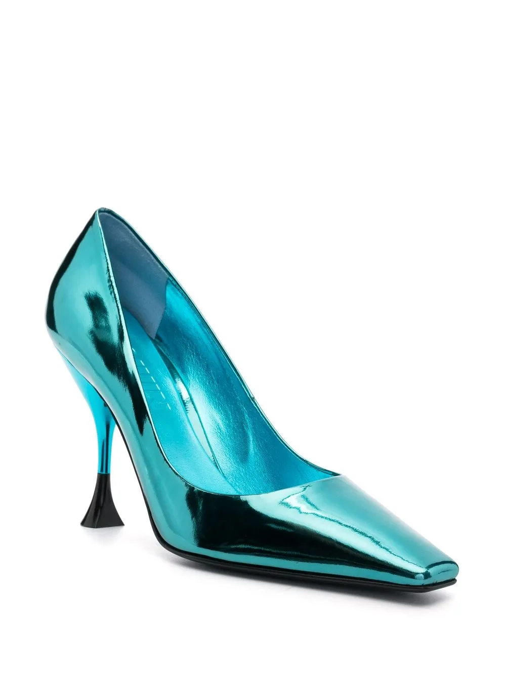 Château Lafleur-Gazin Metallic pumps - Groen