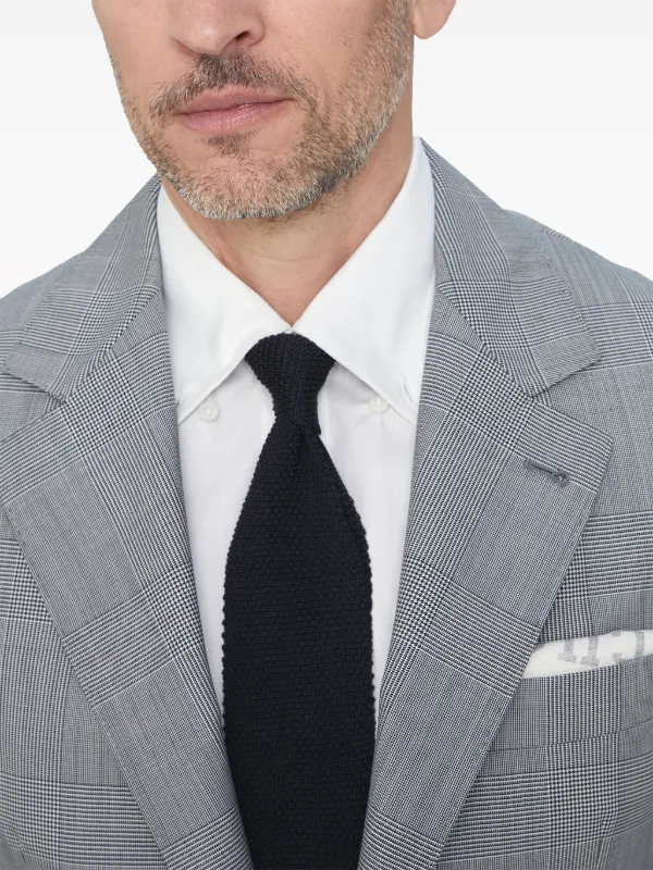 BRUNELLO CUCINELLI ネクタイ グレー カシミヤ混 BRUNELLO CUCINELLI ネクタイ グレー カシミヤ混 未使用品