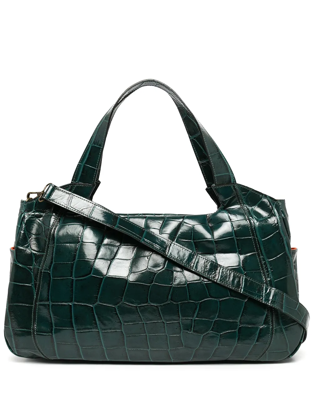 Madison.Maison Lara crocodile-effect bag