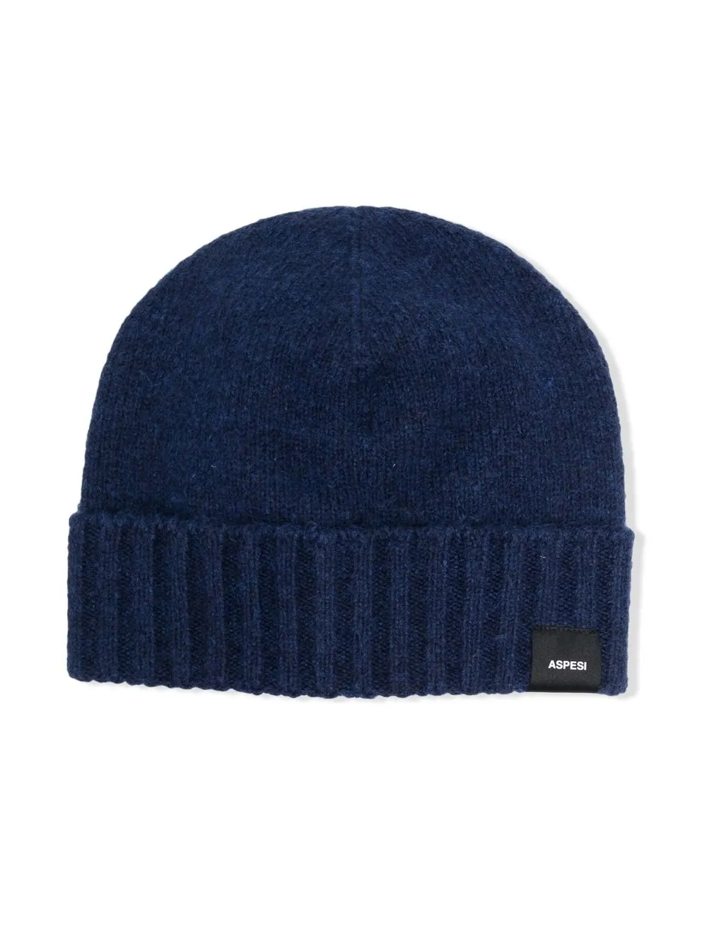 

Aspesi Kids ribbed knit beanie hat - Blue