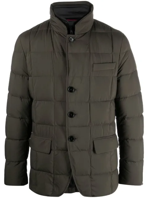 button-down padded jacket