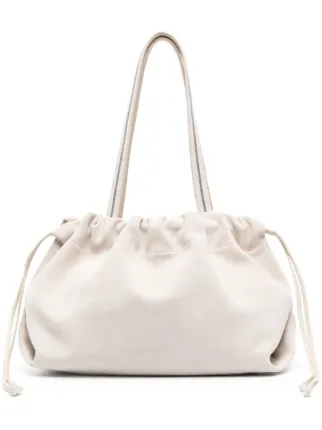 Brunello Cucinelli drawstring-fasten Tote Bag - Farfetch
