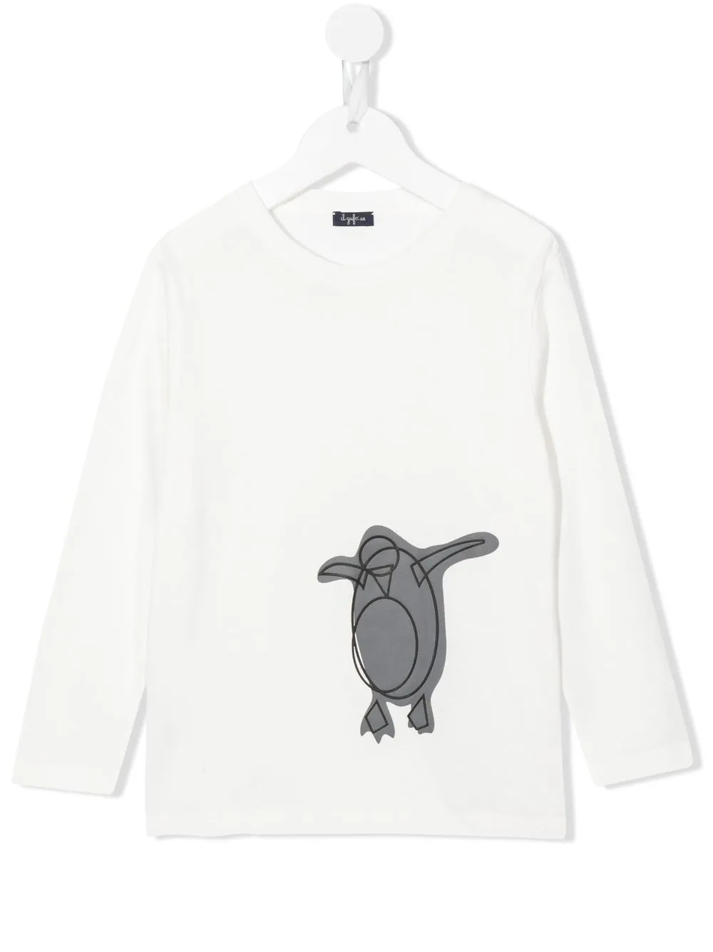 

Il Gufo playera con pingüino estampado - Blanco