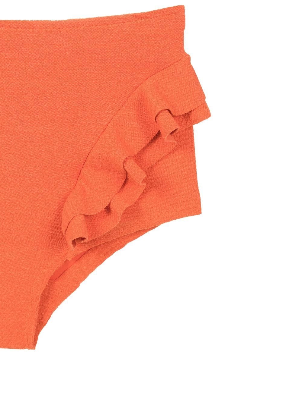 Shop Clube Bossa Hopi High-waist Bikini Bottoms In Orange