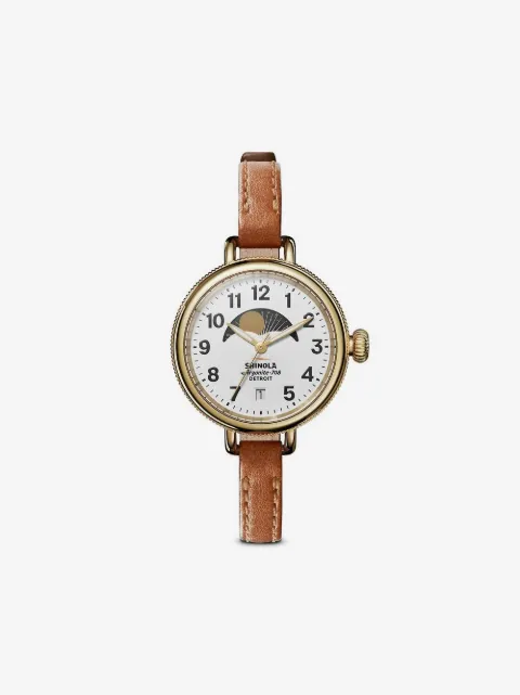Shinola The Birdy Moon Phase 34mm