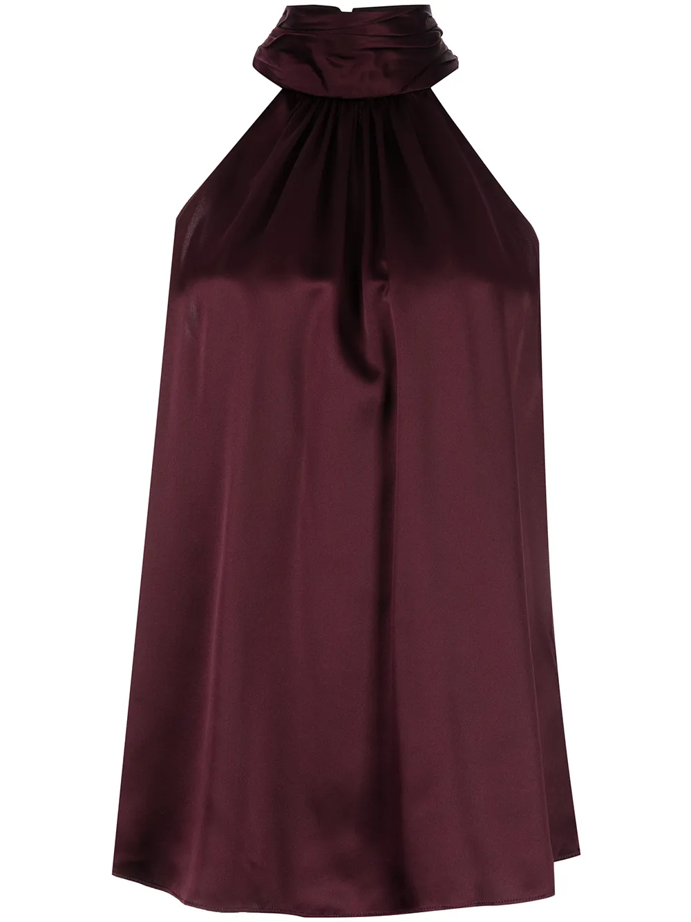 

Cinq A Sept Karla halterneck top - Red