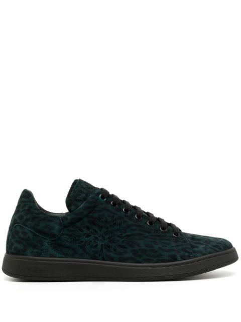 Mulberry - leopard-print lace-up sneakers