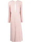 Costarellos open back evening dress - Pink