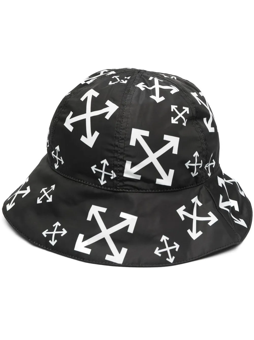 

Off-White gorro de pescador Arrows - Negro