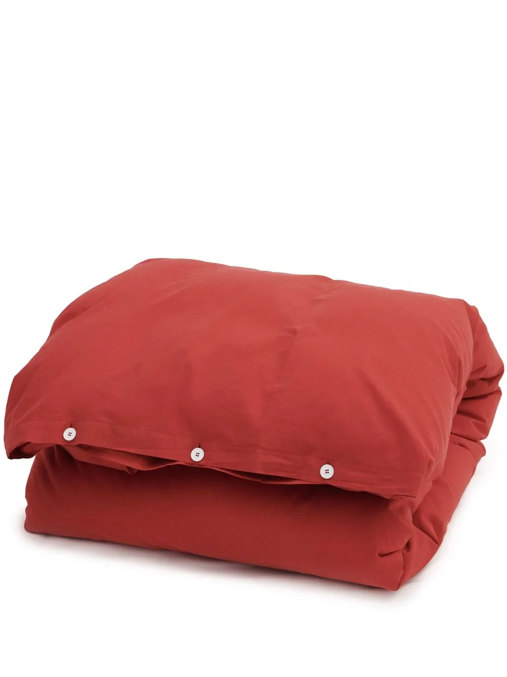 

TEKLA funda para edredón doble Percale 230x235cm - Rojo