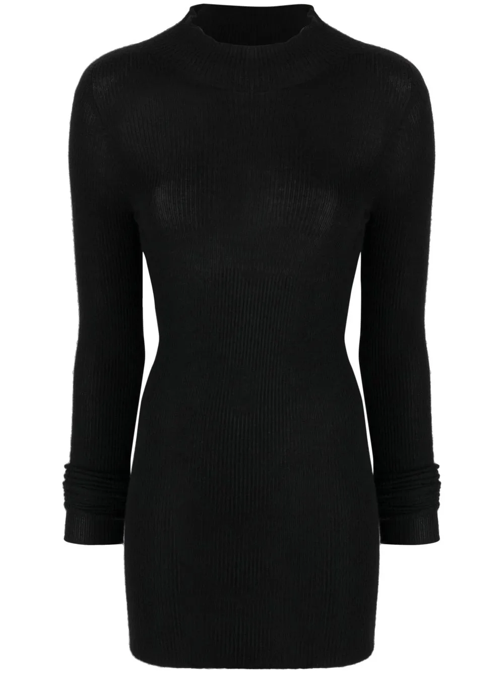 

Rick Owens ribbed crew neck jumper - Black