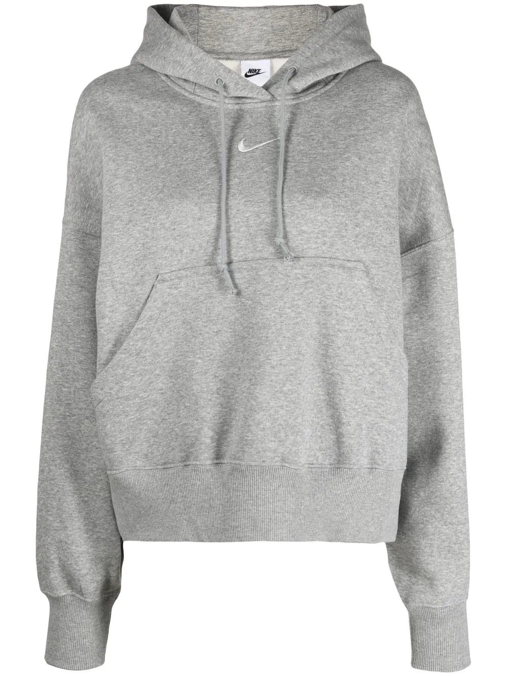 

Nike hoodie con logo bordado - Gris